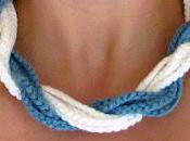 Free Crochet Pattern: Chunky Twist Torsade Necklace