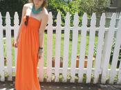 Outfit: Orange Turquoise Story