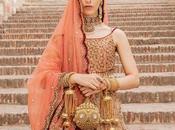 Salmon Lehenga Blouse Dupatta Nikah Ceremony Dress