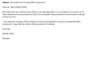 Reply Employer False Allegation Damaging Office Equipment Sample Letter Useful Apology Templates Sorry Samples Rejection Simple Sound.