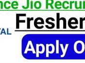 Reliance Campus Drive 2021 Trainee Freshers Required| Apply Online