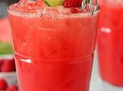 Watermelon Raspberry Cooler Cocktail