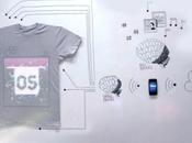 Web-connected, Programmable Tee, TshirtOS