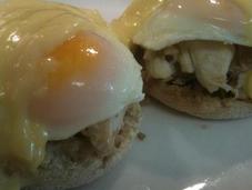 Floridian Eggs Benedict Butter Poached with Lump Crab Meat Hollandaise.