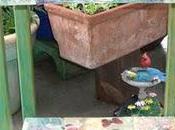 Decoupaged Side Table Chair