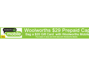 Woolworths Mobile Gift Card with Prepaid