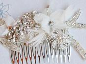 Holiday Sparkle Custom Order Bridal Hair Comb