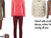 Wear Chunky Knit Sweater Tricky Trends