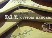 Wedding DIY: Custom Hangers Great Gift Idea