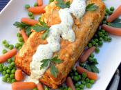 Blue Plate Special Salmon Vegetable Loaf with Lemon-Mayo