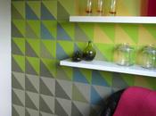 Interior Design Inspiration Geometric Wall Mural