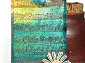 Musical Notes Jewel Flowers Tattered Angels