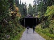 Biking Hiawatha Trail