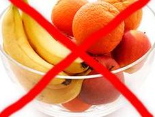 Lose Weight: Avoid Fruit
