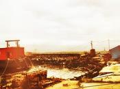 Lehigh Valley Barge? Stubbornly Intact. Pier Which It...