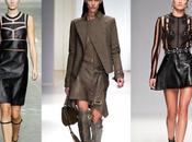 Celebrity Trend: Leather Skirts Dresses