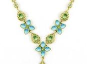 Steal Day: Peridot Floral Necklace
