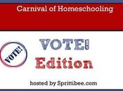 Carnival Homeschooling Vote! Edition