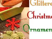 Glittered Christmas Ornaments