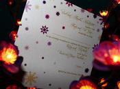 Snowflake Wedding Invitations, Fairy Lights Sparkle!