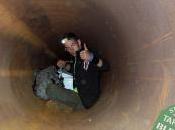 People Barricade Themselves Inside Keystone Pipe Halt Construction