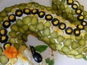 Russian Year Salad: Snake, Potato Style