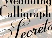 Wedding Calligraphy 101: Secrets Studio