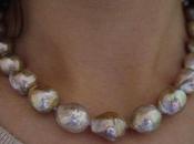 Jewel Week Metallic Baroque Freshwater Pearl Necklace