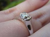 Jewel Week Holiday Proposal Complete with Sholdt Half-Bezel Engagement Ring