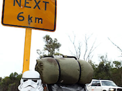 Imperial Trooper Takes Charitable Stroll