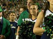 Notre Dame Cheerleader Disappointment