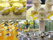 Sweet Little Sheep Themed Christening with Pops Yellow Festa Gosto.