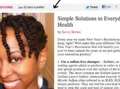 Simple Natural Hair Resolutions