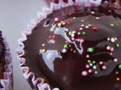 Cake Crumbs Cupcakes with Chocolate Ganache Without Cream