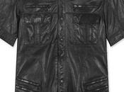 Balmain Short Sleeve Leather Shirt Spring/Summer 2013