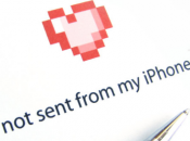 Sent From iPhone Valentines Card