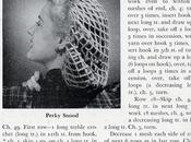 Period Crochet Long Treble Snood Pattern)