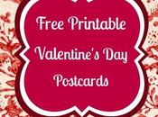 Free Printable Valentine’s Postcards