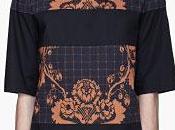 Phillip Navy Floral Paneled Oversize T-shirt ($295)...