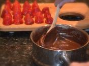 Strawberries Dipped Chocolate