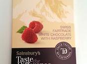 REVIEW! Sainsbury's Taste Difference Swiss Fairtrade White Chocolate With Raspberry