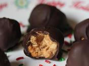 Vegan Peanut Butter Pretzel Caramel Chocolate Truffles: Bake Christmas Treat