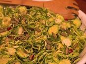Brussels Sprout Salad with Pomegranate