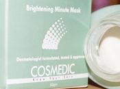 Cosmedic Lumifast Brightening Minute Mask Review Swatch