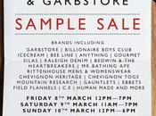 Number Names* Garbstore London Sample Sale