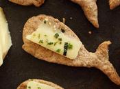 Whale-Shaped Crackers with Cheddar Nori, Whale