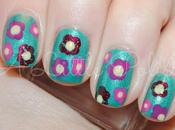 February Nail Challenge Flowers