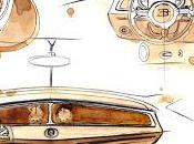 Bugatti Galibier Interior Sketch