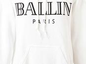 BRIAN LICHTENBERG ‘Ballin’ Cotton Hooded Sweatshirt And...