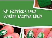 St.Patricks Water Marble Nails!
